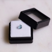Aguamarina redonda 4.9 mm - 0.45 cts|raw }}
