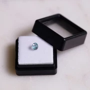 Aguamarina redonda 4.9 mm - 0.45 cts