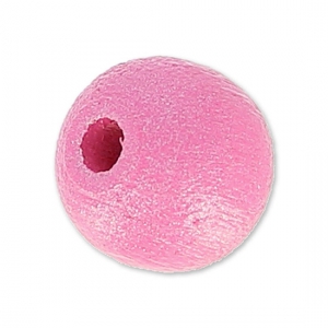 Redondas de madera 8 mm Rosa nacreado x20