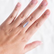 Piedra luna baguette 16.6x4.8 mm - 2.80 cts