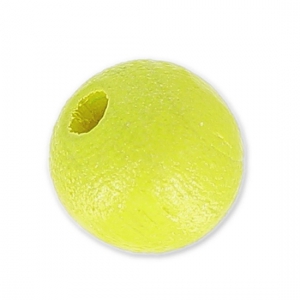Redondas de madera 8 mm Amarillo nacreado x20
