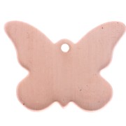 Colgante mariposa 19x25 mm para Efcolor polvo sobreglaseado en cobre x1|raw }}