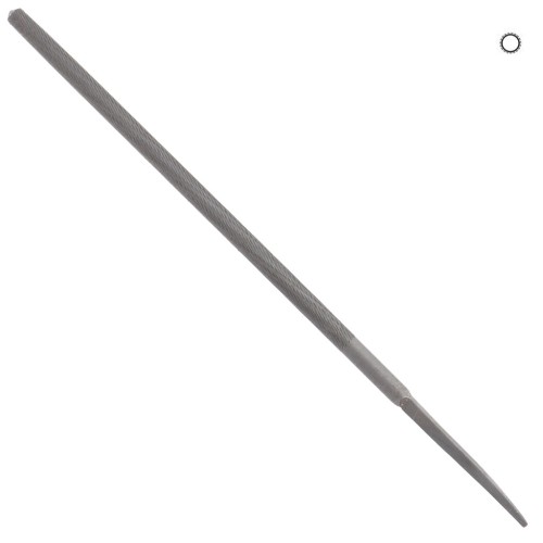 200 mm lima redonda - grano fino - herramientas de joyería x1