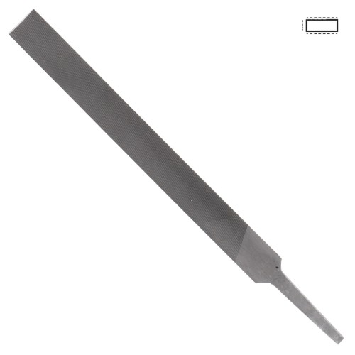 Lima para azulejos de 200 mm - grano fino - herramientas de joyería x1