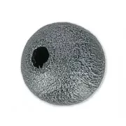 Redondas de madera 6 mm Hematite Nacreado x25