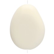 Cuenta de resina opaca irregular plana 22x17 mm - Crudo x1|raw }}