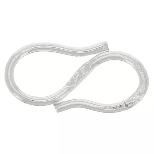 Cierre Gancho 15 mm de Plata 925 x1