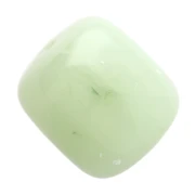 Cuentas de tubo de resina translúcida 12x11 mm - Liquen jaspeado x6