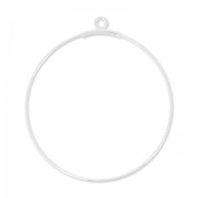 Separadores criollas para decorar 40 mm Plata 925 x2|raw }}