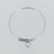 Separadores criollas para decorar 25 mm Plata 925 x2