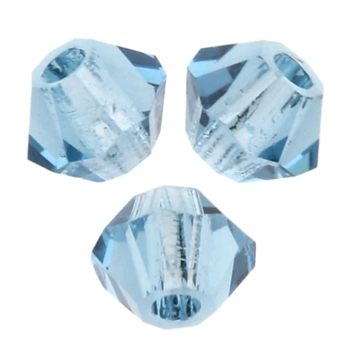 Preciosa cuentas - Cuenta rondelle 3 mm - Malibu Blue x30