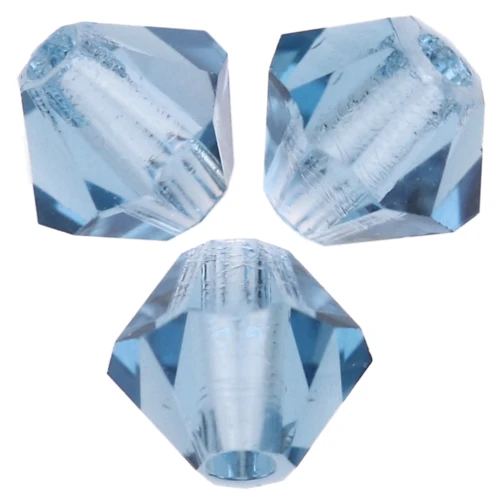 Preciosa rondelle cuentas - Cuenta 4 mm - Malibu Blue x30