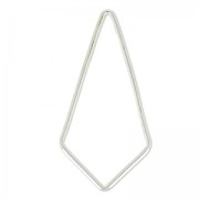 Separador rombo 35 mm Plata 925 x1|raw }}