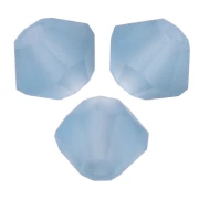 Preciosa cuenta rondelle - Cuenta rondelle 3 mm - Azul Malibu Mate x30