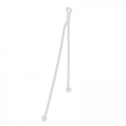 Separadores cadenitas serpentina 5/7 cm de Plata 925 x2|raw }}