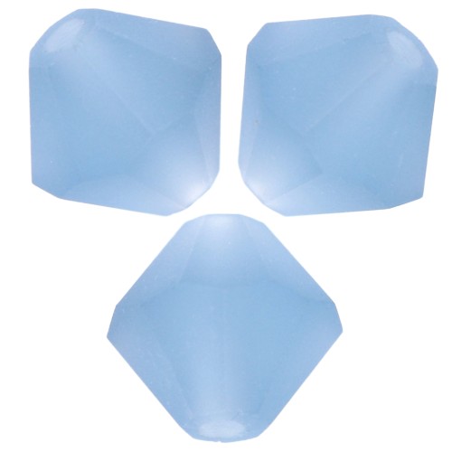 Preciosa cuenta rondelle - Cuenta 6 mm - Azul Malibu Mate x12