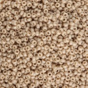 Rocaille Miyuki 15/0 4691 - Esmalte Opaco Ala de Polilla Mate AB x8g