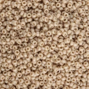 Rocaille Miyuki 15/0 4691 - Esmalte Opaco Ala de Polilla Mate AB x8g