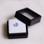 Aguamarina trillón 5.1 mm - 0.50 cts|raw }}