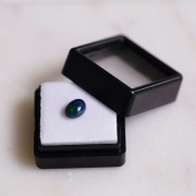 Ópalo ahumado etíope ovalado 7,8x6 mm - 0,70 cts