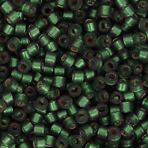 Miyuki Delica 11/0 DB0690 - Dyed Semi Mat SL Leaf Green x8g