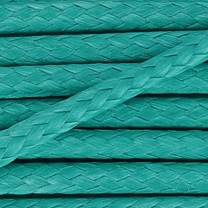 Cordón polyester estilo piel de serpiente 2 mm Light Emerald x2m