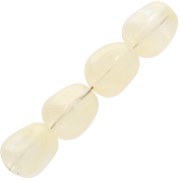 Cuentas acrílicas transparentes irregulares 12x10 mm - Beige jaspeado x10|raw }}