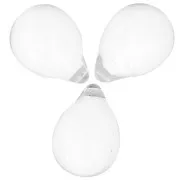 Gotas 10x14 mm Crystal  x10