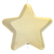Cuenta de estrella acrílica metálica CCB 37x39,5 mm - Dorado x1|raw }}