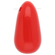 Colgante pera acrílico 33x18 mm - Rojo x1|raw }}