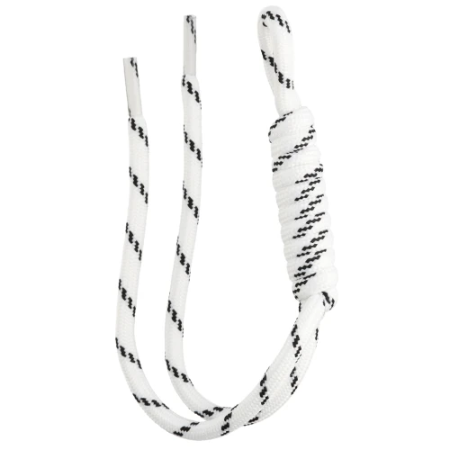 Accesorio de paracord para llavero y bolso grigri - 22 cm - Blanco x1