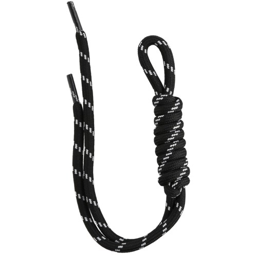 Accesorio de paracord para llavero y bolso grigri - 22 cm - Negro x1