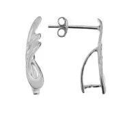 Pendientes Enganche para colgante 17 mm Plata 925 x2