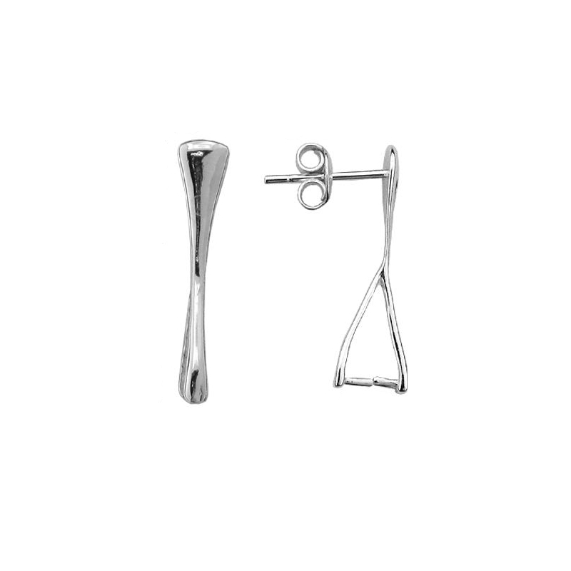 Pendientes para colgante 21 mm 925 - Perles & Co