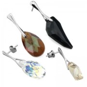 Pendientes Enganche para colgante 21 mm Plata 925 x2