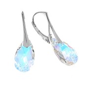 Ganchos pendientes 18 mm - Plateado 925 x2