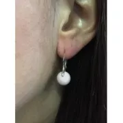 Ganchos para redondas 10 mm Plata 925 x2