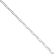 Cadena de bordillo 3,7 mm - Plata 925 x20cm|raw }}