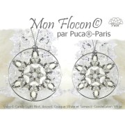 Cuenta de cristal Volos® de Puca® 4x8 mm - Candy Blueberry x10g