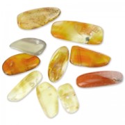 Cuentas gotas irregulares 12-22 mm Red Agate x10|raw }}