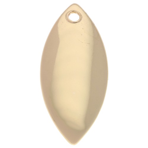 Dije de lanzadera 16x7 mm - Dorado x1