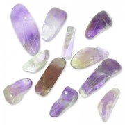 Cuentas gotas irregulares 12-22 mm Amethyste x10|raw }}