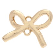 Entrepieza 13x15 mm para cabujón de 1 mm - Dorado x1