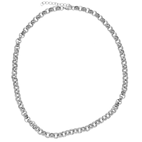 Jaseron 7 mm collar de malla - Acero inoxidable 304 x45cm