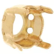 Engaste PureCrystal 1028/1088/1122 redondo 8 mm dorado