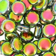 DiscDuo 6 mm Crystal Vitrail Full x25