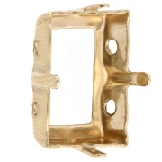 Engaste para cabujón PureCrystal 4527 14x10 mm - Oro