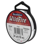 WildFire Hilo de nylon trenzado de 0,20 mm - Blanco x18,2 m