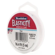 Hilo de elasticidad 0,50 mm - Transparente x5m