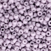 Abalorios Rocalla Miyuki Duracoat 8/0 2025-1 - Malva claro opaco mate x8 g
